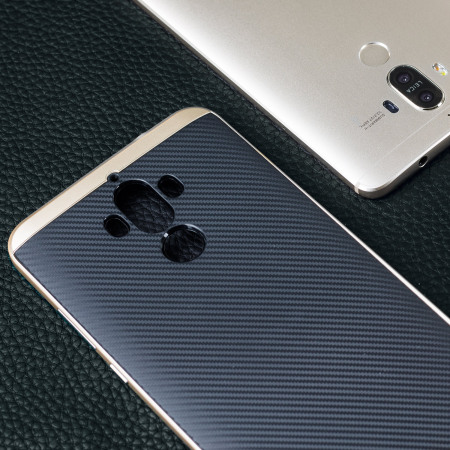 Olixar X-Duo Huawei Mate 9 Deksel – Karbonfiber Gull