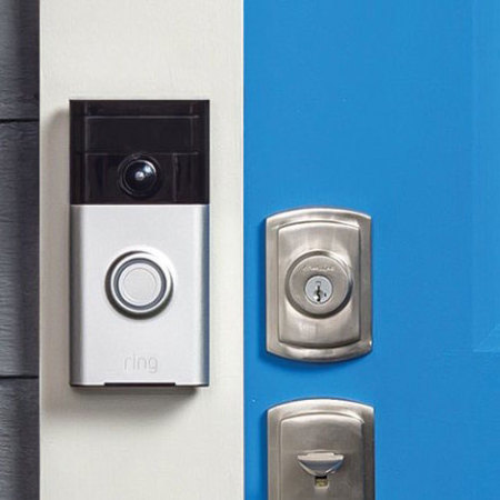 Ring Video Doorbell 1080p HD Advanced Motion Detection - Satin Nickel (2nd Gen) £69.99 - Free Delivery