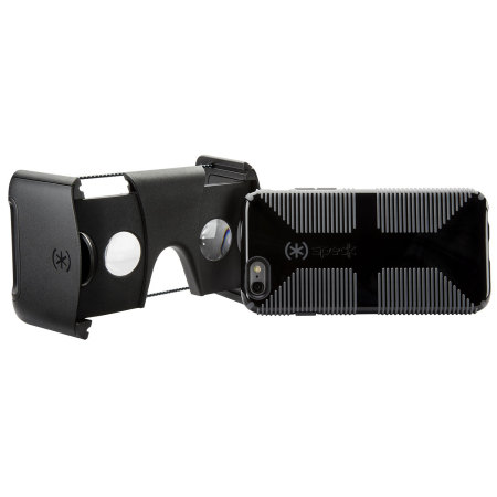 Casque VR Speck Pocket-VR + Coque iPhone 6S / 6 CandyShell Grip - Noir