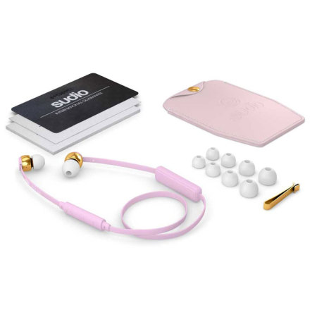 Sudio VASA BLA Bluetooth In Ear Headphones - Pink / Gold
