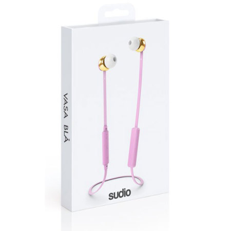 Sudio VASA BLA Bluetooth In Ear Headphones - Pink / Gold