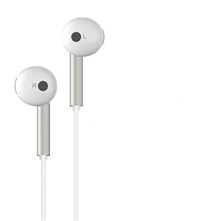 Official Huawei AM116 Earphones with In-Line Remote & Mic - Silver