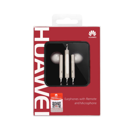 Official Huawei Earphones with Remote & Mic Silver