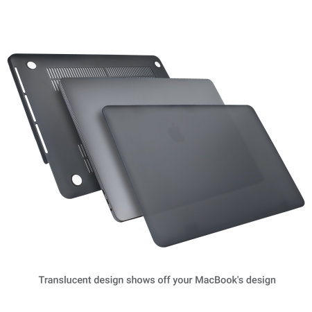 Olixar ToughGuard MacBook Pro 15 med Touch Bar Hårt skal - Svart