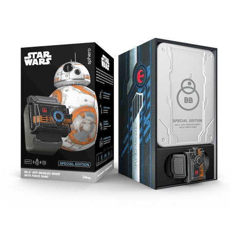 R2-D2/Q5 Droids Sphero Star Wars Force Band for App-Enabled BB-8/9E Band Only 
