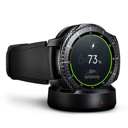 Official Samsung Gear S3 Wireless Charging Dock - Black (No Box)