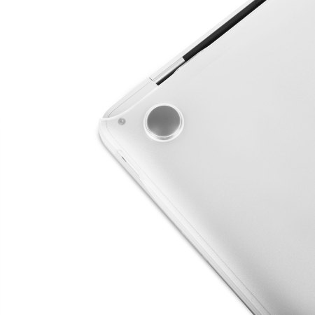 Coque MacBook Pro 13 sans Touch Bar Moshi iGlaze robuste – Transparent