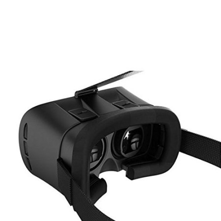VR BOX V2 Virtual Reality 3D iPhone 7 Headset - White / Black