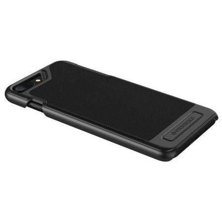 vrs design simplimod leather-style iphone 7 plus case - black