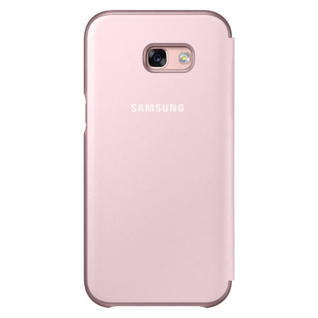 Bestuiver blik Daarom Official Samsung Galaxy A5 2017 Neon Flip Cover Case - Pink