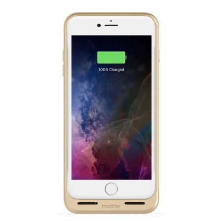 mophie mfi iphone 7 plus juice pack air battery case - gold