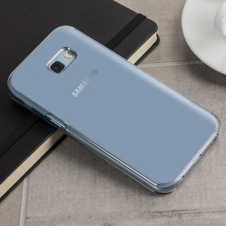 Official Samsung Galaxy A5 2017 Clear View fodral - Blå