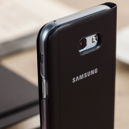 Official Samsung Galaxy A5 2017 S View Premium Cover Case - Black-