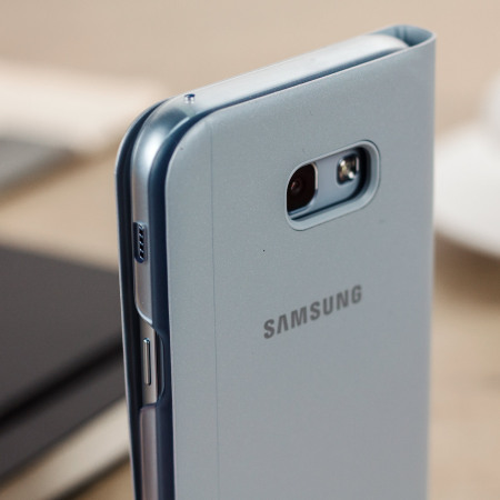 S View Premium Cover Officielle Samsung Galaxy A5 2017 – Bleue