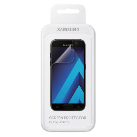 Original Samsung Displayschutzfolie für Galaxy A3 2017 Doppelpack