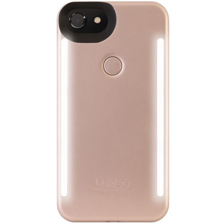 Coque iPhone 7 / 6S / 6 Lumee Duo double Face – Or Rose
