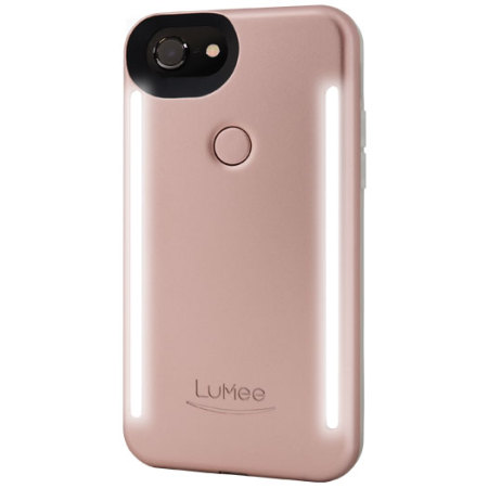 Coque iPhone 7 / 6S / 6 Lumee Duo double Face – Or Rose