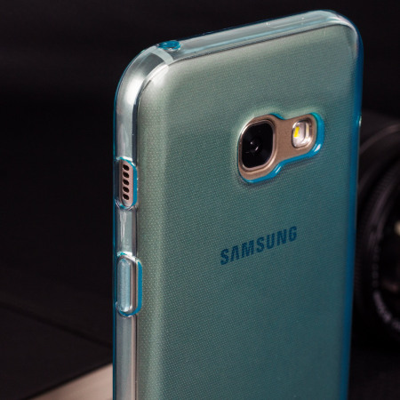 Funda Samsung Galaxy A3 2017 Olixar FlexiShield Gel - Azul
