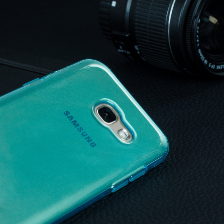 Olixar FlexiShield Samsung Galaxy A3 2017 Geeli kotelo - Sininen