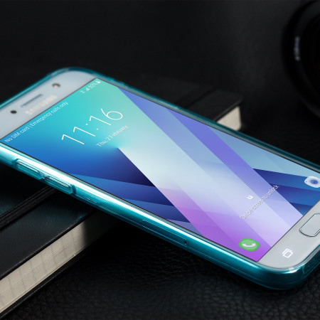 Olixar FlexiShield Samsung Galaxy A5 2017 Deksel - Blå