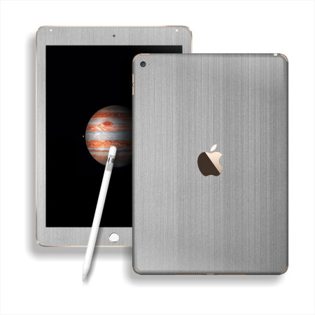 Easyskinz iPad Pro 9.7 inch Premium Brushed Steel Skin - Black