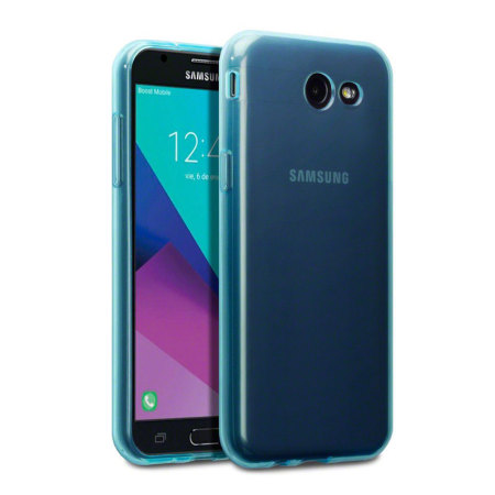 Olixar FlexiShield Samsung Galaxy J3 2017 Gel Case - Blue - US Version