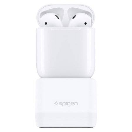 Spigen S313 Apple Airpods Stand - White
