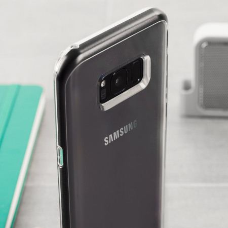 Funda Samsung Galaxy S8 VRS Design Crystal Bumper - Plata Acero