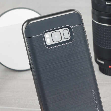 Coque Samsung Galaxy S8 Plus VRS Design High Pro Shield – Argent