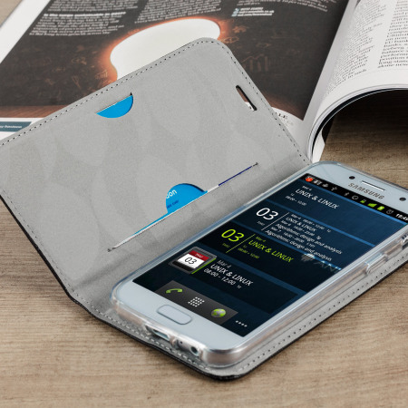 Krusell Malmo Samsung Galaxy A3 2017 Folio Case Tasche in Schwarz