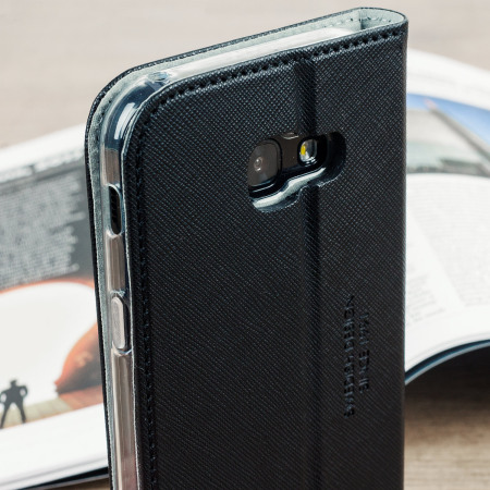 Housse Samsung Galaxy A5 2017 Krusell Malmo avec rabat – Noire
