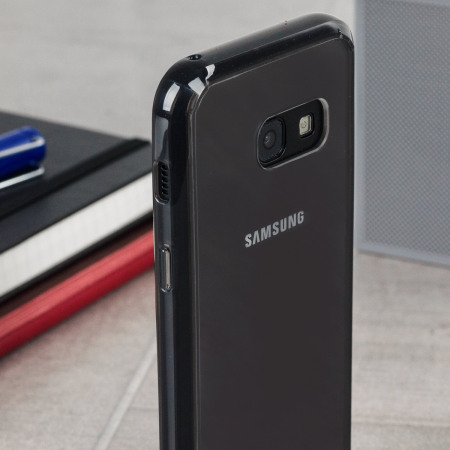 Coque Samsung Galaxy A3 2017 Rearth Ringke Fusion – Noire transparente