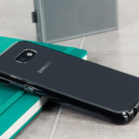 Coque Samsung Galaxy A5 2017 Rearth Ringke Fusion – Noire transparente