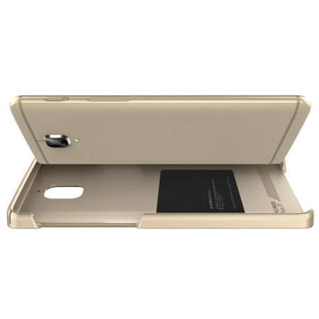 VRS Design Simpli Mod Leather-Style OnePlus 3T / 3 Case - Brown