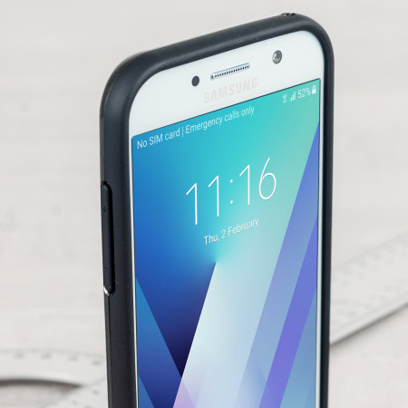 Coque Samsung Galaxy A5 2017 VRS Design High Pro Shield – Argent Acier