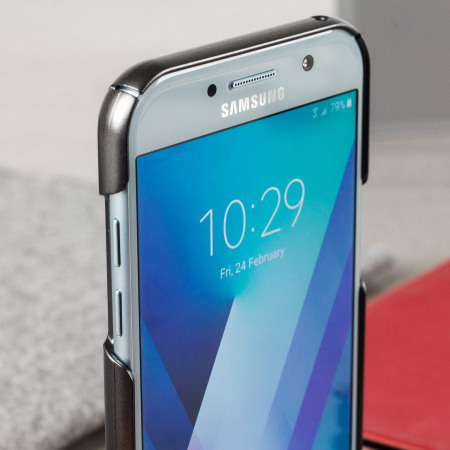 VRS Design Simpli Mod Leder-Style Samsung Galaxy A5 2017 Tasche - Schwarz