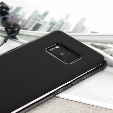 Olixar FlexiShield Samsung Galaxy S8 Plus Gel Case - Zwart
