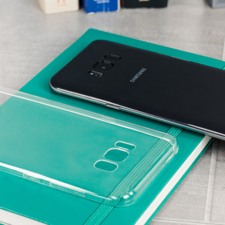 Olixar Ultra-Thin Samsung Galaxy S8 Plus Geeli kotelo - 100% Kirkas