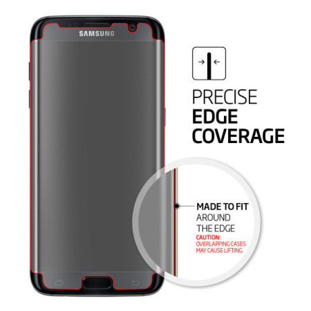 Protection d’écran Galaxy S7 Edge Spigen Curved Crystal - Pack de 2