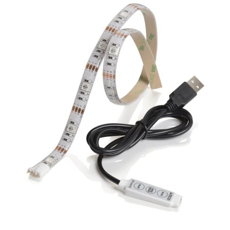 USB-LED-Stripe Watch zur TV-Hintergrundbeleuchtung