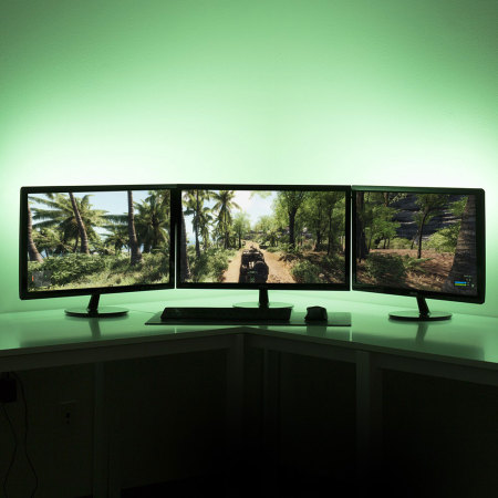 100cm LED Streifen USB TV Hintergrundbeleuchtung Beleuchtung Kit AGL Colour Changing