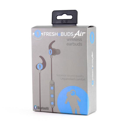 FRESHeTECH FRESHeBUDS Air Wireless Bluetooth Headphones - Black / Blue