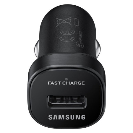 Official Samsung Micro USB Mini In-Car Adaptive Fast Charger - Black
