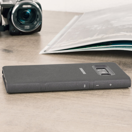 Official Galaxy S8 Flip Wallet Case - Black