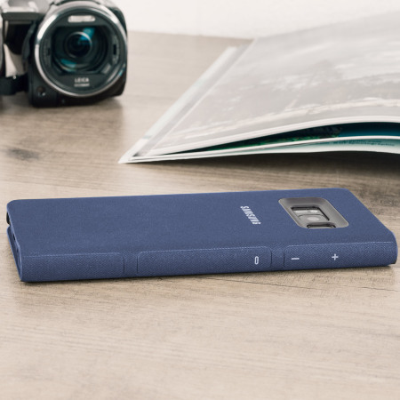 Funda Samsung Galaxy S8 Oficial LED Flip Wallet - Azul