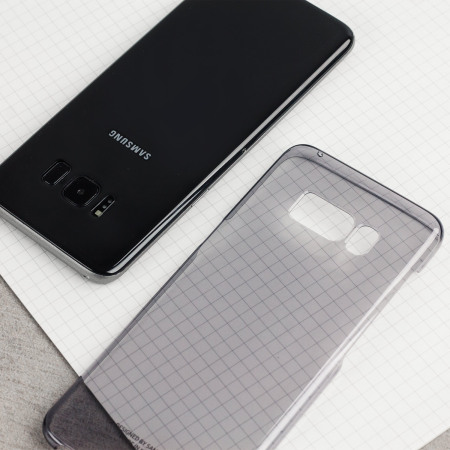 Official Samsung Galaxy S8 Clear Cover Skal - Svart