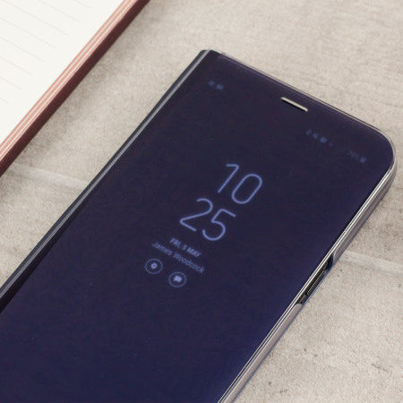 Funda Oficial Samsung Galaxy S8 Plus Clear View - Violeta