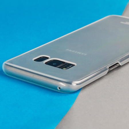 Clear Cover Officielle Samsung Galaxy S8 - Argent