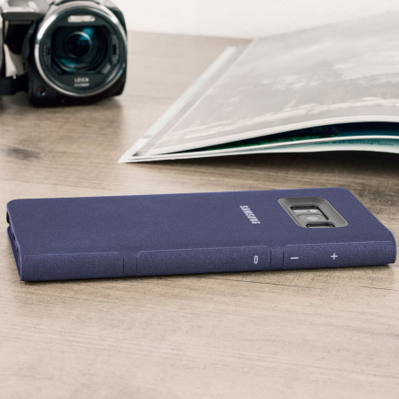 LED Flip Wallet Cover Officielle Samsung Galaxy S8 Plus - Violette