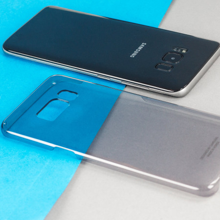 Offizielle Samsung Galaxy S8 Plus Clear Cover Case - Schwarz